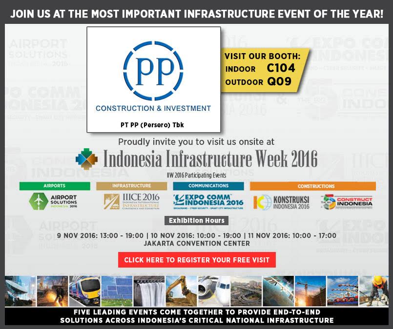 Indonesia infrasctructure Week 2016